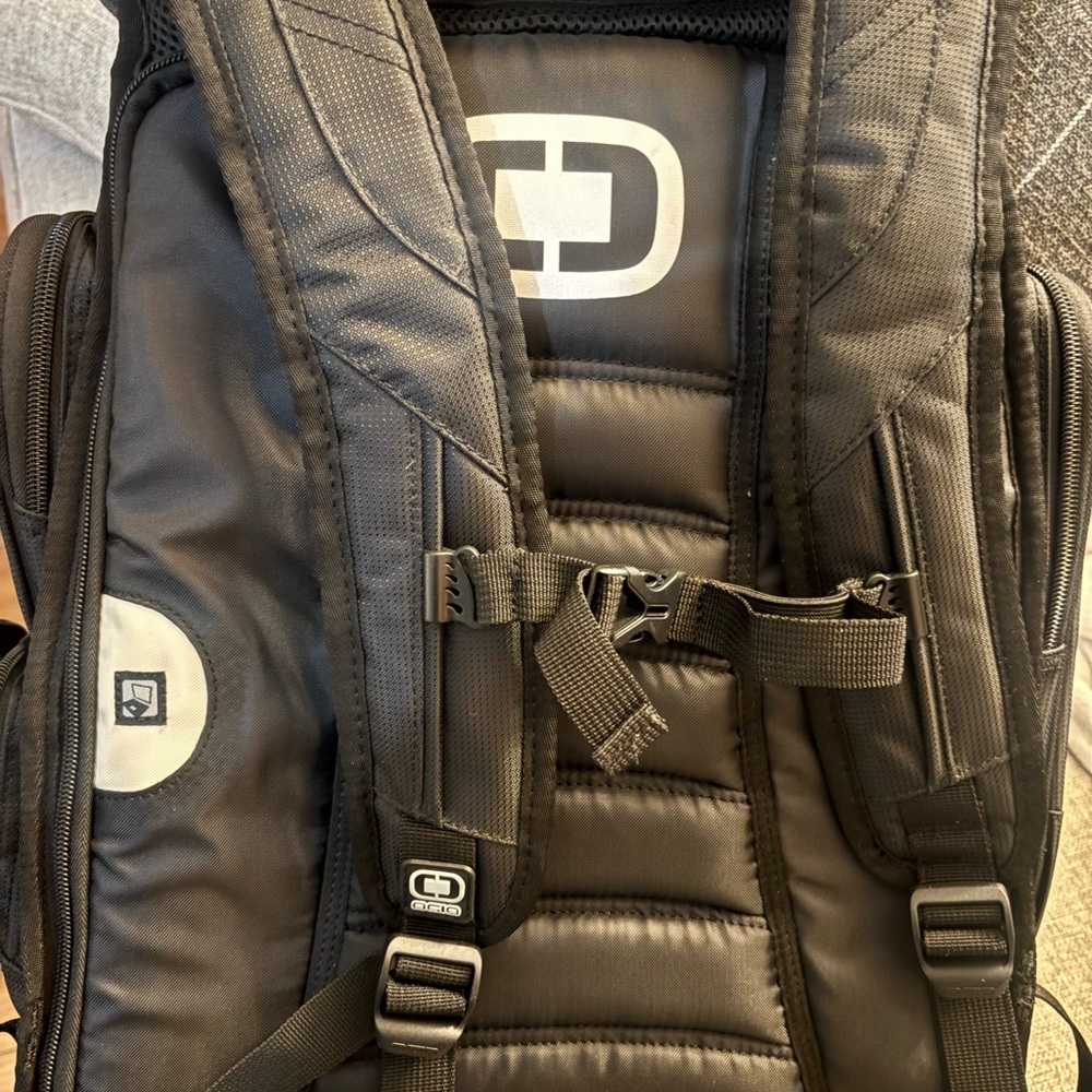 OGIO Black Backpack with Red Accent - Picture 2 of 2